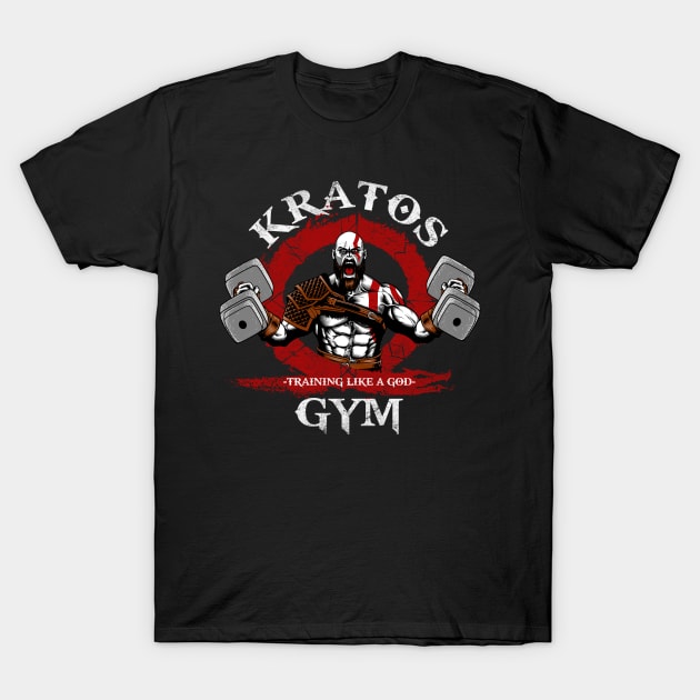 Kratos gym T-Shirt by ddjvigo